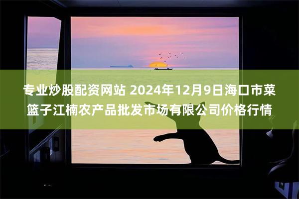 专业炒股配资网站 2024年12月9日海口市菜篮子江楠农产品批发市场有限公司价格行情